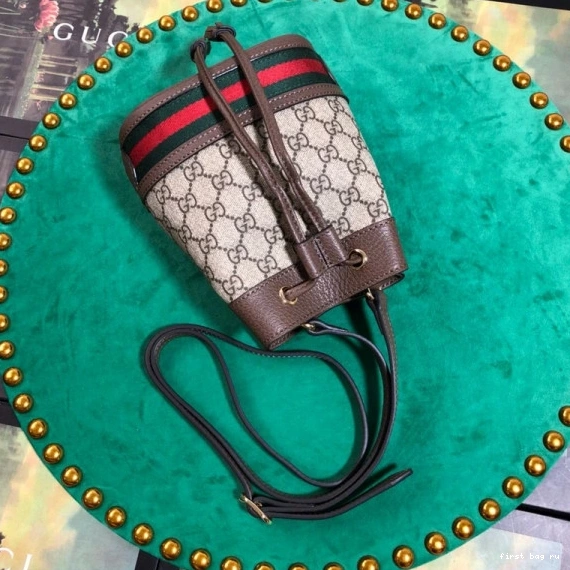 First bag ru bucket bag Gucci GG Ophidia 0714